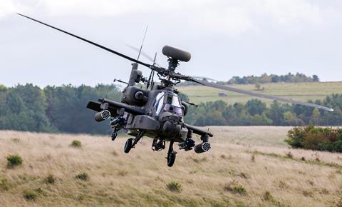 Armée britannique AH-64E
