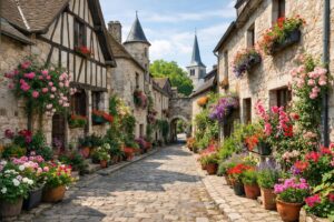 À 1h30 de Paris ce ʼPlus beau village de Franceʼ du Loir-et-Cher dévoile ses ruelles fleuries pour les ponts de mai